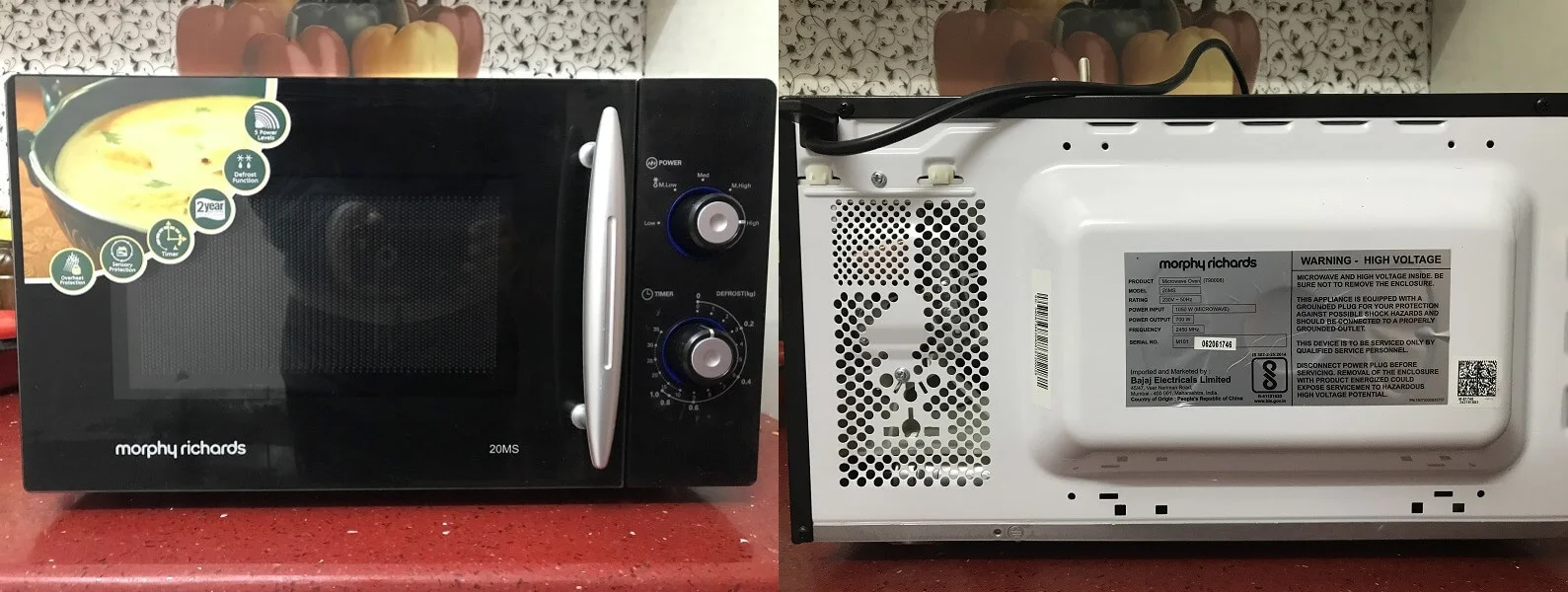 Morphy Richards 20 MS Look And Feel