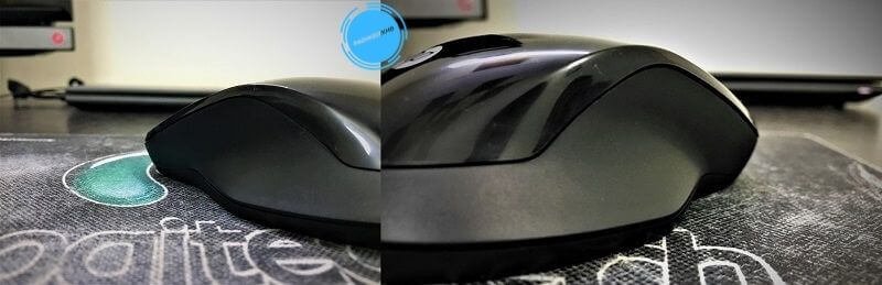HP 250 Wireless Mouse Side Profiles