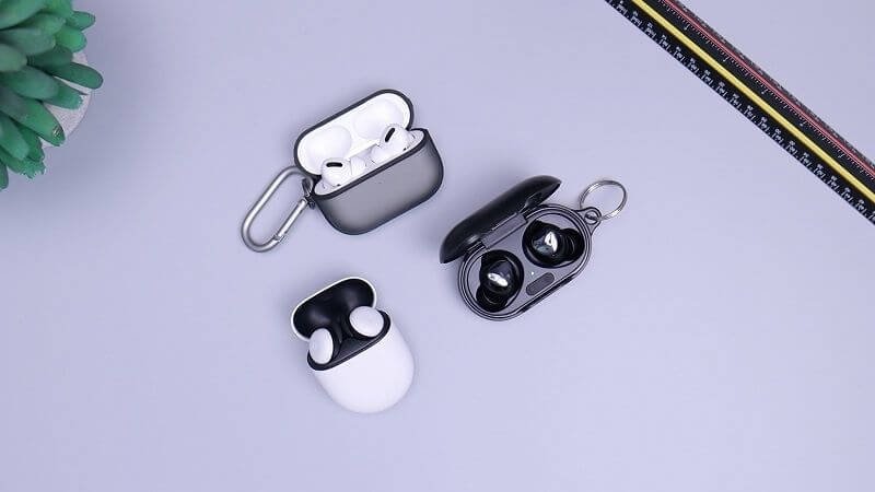 Samsung Galaxy Buds, Pixel Buds, AirPods Pro