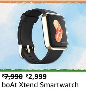 BoAt Extend Smartwatch Deal Amazon