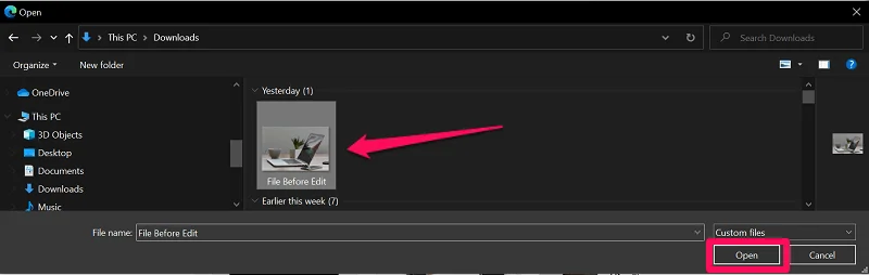 Uploading File To Canva
