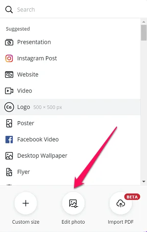 Uploading Files To Canva