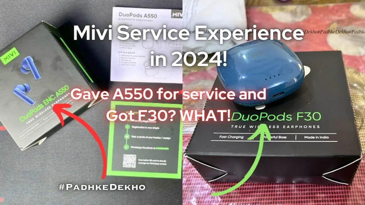 Mivi Service Expereince in 2024