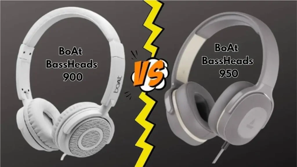 BoAt BassHeads 900 vs 950V2