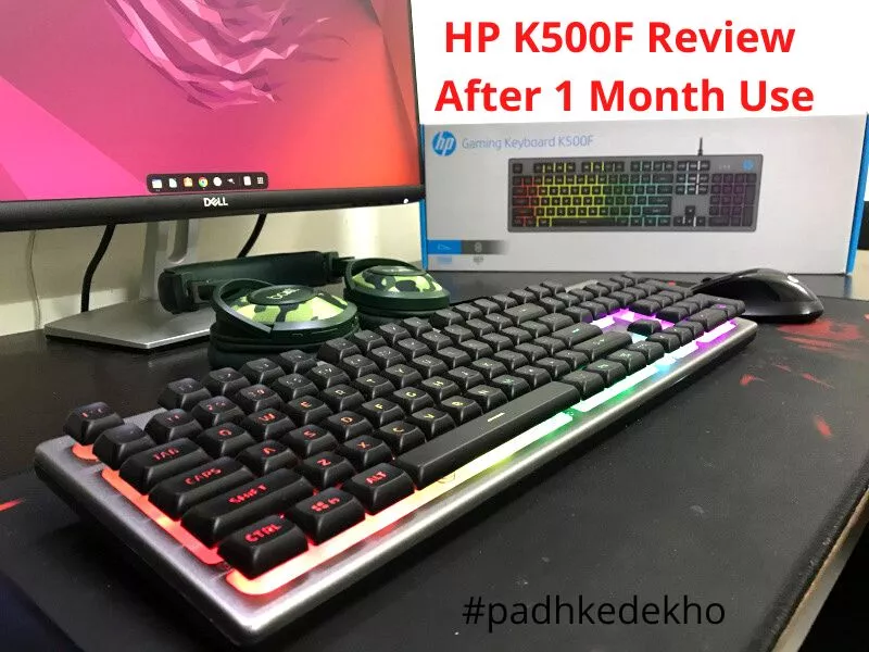 HP K550F RGB Keyboard Review