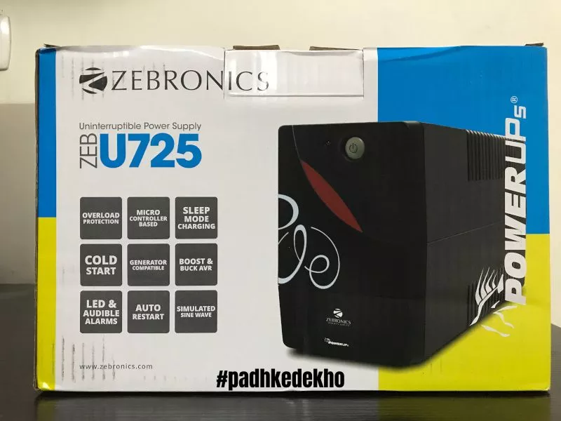 Zebronics ZEB U725 UPS Review