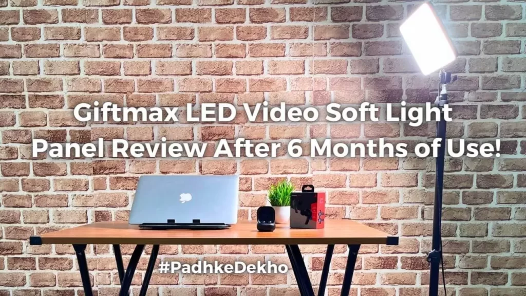 Giftmax Led Video Soft Light Panel Review