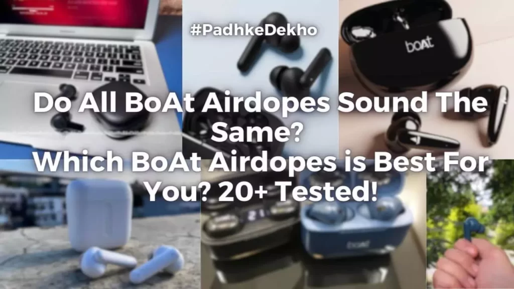 Noise shots discount vs boat airdopes