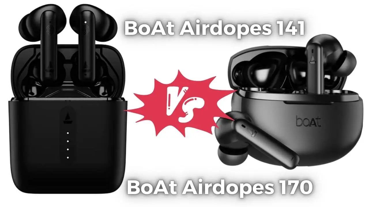 Boat discount earbuds comparison