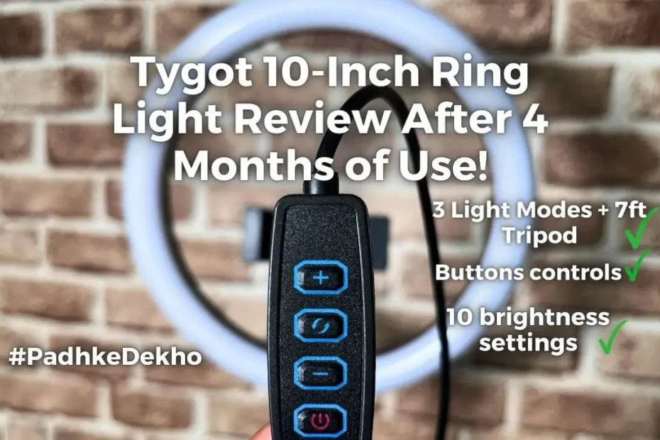 Tygot Ring Light Review