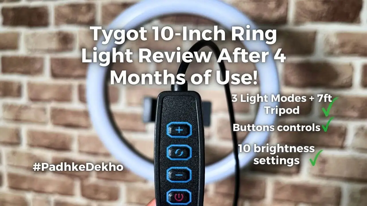 Tygot Ring Light Review