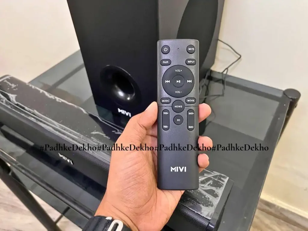 Soundbar with remote control under 4000 Rs