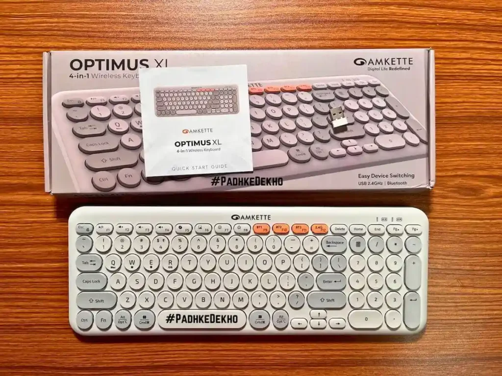 Amkette OPTIMUS XL Box Contents