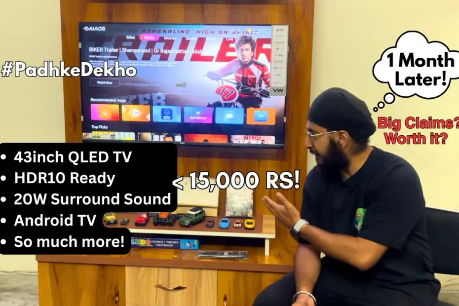 VW 43inch QLED TV Review